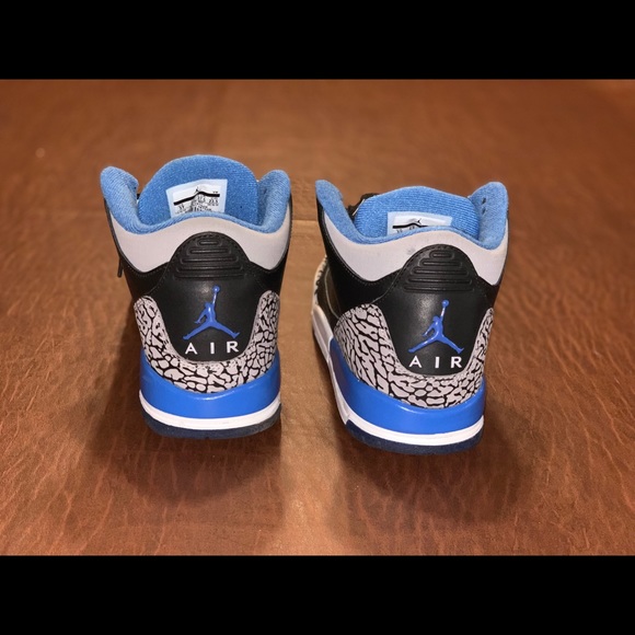 Jordan “Sport Blue” 3s - Picture 4 of 6